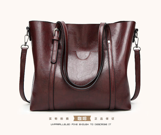 Women handbag Tote Bag Soft Leather Designer Large Capacity Multi Pocket Casual Ladies Shoulder Crossbody Bag