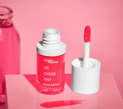 Organic Lightweight Lip and Cheek Tint – Long-Lasting, Moisturizing Korean Liquid Blush