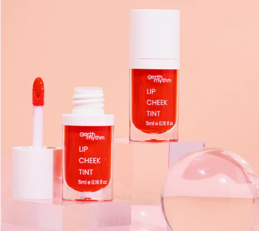 Organic Lightweight Lip and Cheek Tint – Long-Lasting, Moisturizing Korean Liquid Blush