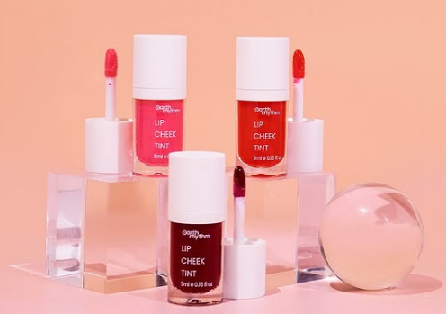 Organic Lightweight Lip and Cheek Tint – Long-Lasting, Moisturizing Korean Liquid Blush