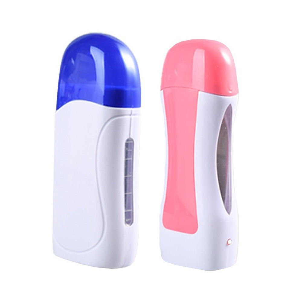 Hot hair removal hand roller 100ml cartridge depileve/depilatory wax warmer heater