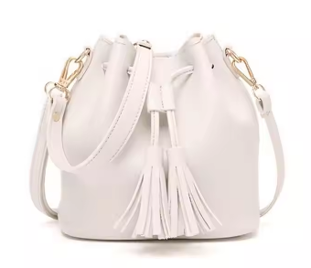 New Designer Lady Handbags Small Shoulder Crossbody Bag Fashion PU Leather Bucket Bag Women