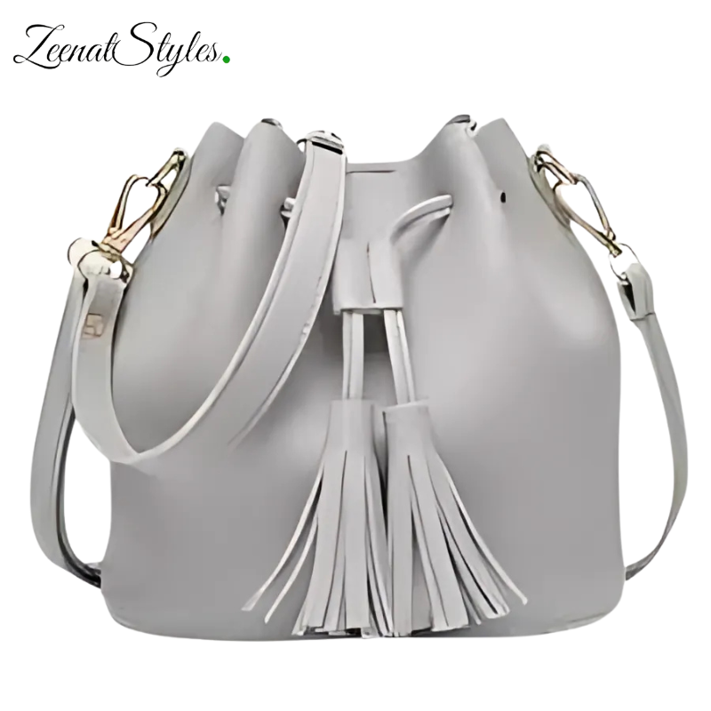 New Designer Lady Handbags Small Shoulder Crossbody Bag Fashion PU Leather Bucket Bag Women