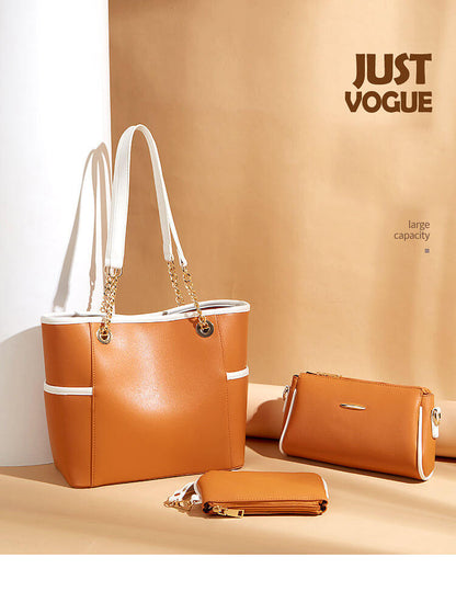 Zeenat Style Luxury Ladies bag 3Pcs High Quality Bag for Women